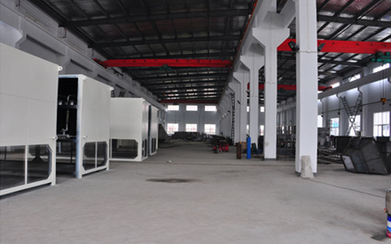 Zhangjiagang Aier Environmental Protection Engineering Co., Ltd. línea de producción del fabricante