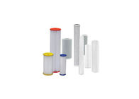 10 Micron Liquid Filter Cartridge , Pleated Water Filter Cartridge Micro - Fiber Construction